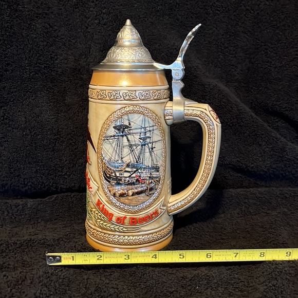 1985 Tomorrow’s Treasures Collectible Anheuser Busch Beer Stein G Series #20497 - Picture 10 of 10